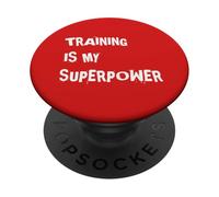 La formazione è il mio superpotere PopSockets PopGrip Adesivo