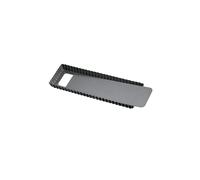 LA FORME Stampo per crostata con fondo rimovibile LA FORME PLUS rettangolare 35x13cm grigio