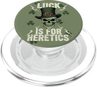 La fortuna è per gli eretici gotico scheletro irlandese PopSockets PopGrip per MagSafe
