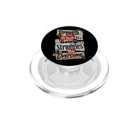 La forza è ciò che otteniamo dalle lotte che superiamo PopSockets PopGrip per MagSafe