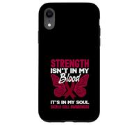 La forza non è nel mio sangue è nella mia cellula falciforme dell'anima Custodia per iPhone XR
