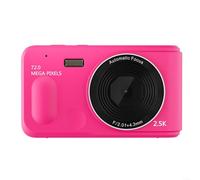 La fotografia per giovani menti incontra il divertimento focalizzato XJ01 Kid Digital Cam (rosso)