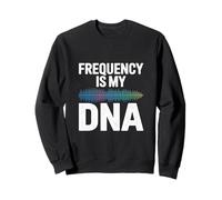 La frequenza è il mio ingegnere audio del DNA Felpa