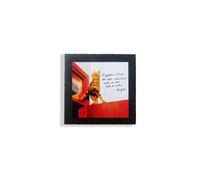 LA FUCINA DEI PENSIERI Quadro Motivazionale L'EQUILIBRISTA [Nero] [25x25 cm] Frasi Motivazionali Crescita Personale (italiano)