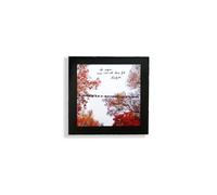 LA FUCINA DEI PENSIERI Quadro Motivazionale SUL FILO [Nero] [25x25 cm] Frasi Motivazionali Crescita Personale (italiano)