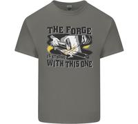 La Fucina Del Fabbro È Forte Con Questo T-Shirt Per Bambini