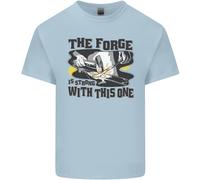 La Fucina Del Fabbro È Forte Con Questo T-Shirt Per Bambini