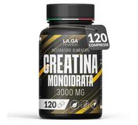 LA.GA© Creatina Monoidrata 120 Compresse di Creatina Pura 120 St