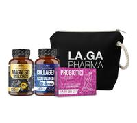 LA.GA. PHARMA Kit Donna - Magnesio + Collagene con Biotina + Probiotic