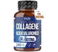 LA.GA. Srl COLLAGENE ACIDO IALURONICO BIOTINA 240 COMPRESSE SENZA GLUTINE E LATTOSIO