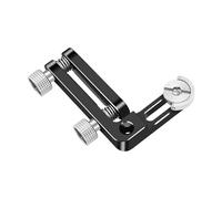 La gabbia della fotocamera 4-8mm blocca il cavo del cavo del cavo impedisce le disconnessioni durante lo streaming live Fit 1/4 di pollice filettato montaggio clip cavo in lega di alluminio