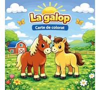 La galop Carte de colorat