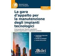 La gara d'appalto per la manutenzione degli impianti tecnologici