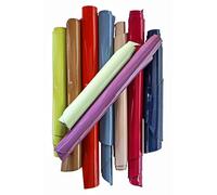 LA GARZARARA - Ritagli di Pelle Verniciata in Tinta Unita - Minimo 25x20 cm Massimo 40x40 cm - 1 kg - Selezione Casuale per Artigianato Cucito e Creazioni Handmade - Finiture Varie - B101