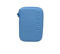 La Gazza Astuccio Tinta Untia ONE TIME Completo a 3 scomparti 1 zip - New 2025/2026 (AZZURRO)