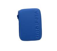 La Gazza Astuccio Tinta Untia ONE TIME Completo a 3 scomparti 1 zip - New 2025/2026 (BLU)