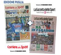La Gazzetta Corriere dello Sport 5 Maggio 2023 3 Scudetto Calcio Napoli Campione