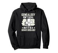 La genealogia Non è Fatale, ma è Una Grave malattia genealogista Felpa con Cappuccio