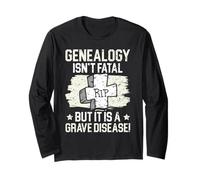 La genealogia Non è Fatale, ma è Una Grave malattia genealogista Maglia a Manica