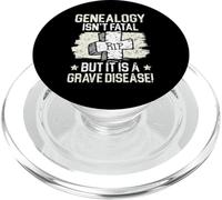 La genealogia non è fatale, ma è una grave malattia genealogista PopSockets PopGrip per MagSafe