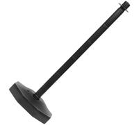 La gente controlla la barriera della folla del candeliere per il centro