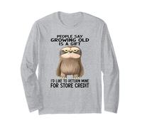 La Gente Dice Che invecchiare è Un Dono Che Vorrei restituire Il Mio Maglia a Manica