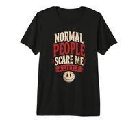 La Gente Normale Introvert Umoristico Maglietta Premium