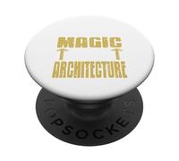 La gente pensa che sia magia lo chiamiamo ARCHITETTURA Presente PopSockets PopGrip Adesivo
