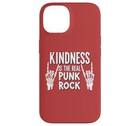La gentilezza è il vero punk rock rock giustizia sociale Custodia per iPhone 14