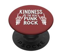 La gentilezza è il vero punk rock rock giustizia sociale PopSockets PopGrip Adesivo