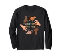 La gentilezza è Importante - Diversità Anti-bullismo multiculturale Maglia a Manica
