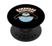 La gentilezza traduce positività Attivista globale per la pace nel mondo PopSockets PopGrip Adesivo