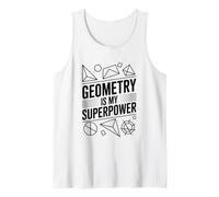 La Geometria è Il Mio superpotere Amante della Matematica Canotta