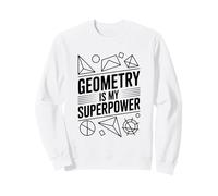 La Geometria è Il Mio superpotere Amante della Matematica Felpa