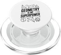 La geometria è il mio superpotere amante della matematica PopSockets PopGrip per MagSafe