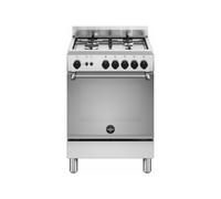 LA GERMANIA AMN664GXV/24 CUCINA A GAS 60x60 4 FUOCHI FORNO A GAS COLORE INOX
