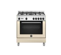 LA GERMANIA AMN855GCRV/24 CUCINA 80X50CM 5 FUOCHI FORNO A GAS CREMA CL.A