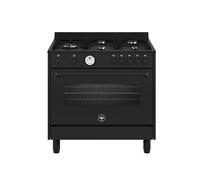 LA GERMANIA AMN965ETN/24 CUCINA 90X60CM NERA 5 FUOCHI FORNO ELETTRICO CL.A [EEK: A]