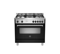 Cucina a gas Americana amn965gnet - cucina - libera installazione - nero opaco svh0fda1n4a03