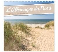 La Germania del Nord - Dune, vento e mare vasto (calendario da parete quadrato 2027, 30 x 30 cm), doppio calendario con una pagina per prendere appunti