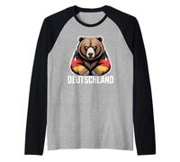 La Germania dell'orso e l'orgoglio nazionale Maglia con Maniche Raglan