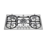 Piano Cottura - 75cm - A gas - 5 fuochi - Inox - Tripla Corona - La Germania- P7101D9X/19 - In 2-3 settimane