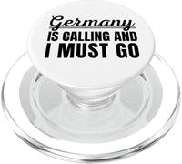 La Germania sta chiamando e devo andare in vacanza tedesca viaggiatore PopSockets PopGrip per MagSafe