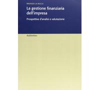 La gestione finanziaria dell'impresa. Prospettive d'analisi e valutazione