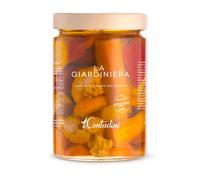 La Giardiniera in olio , Lavorata a mano dal fresco 520 g - IContadini