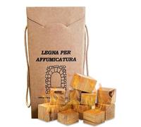 La Giasara Castagno, 800 Cu. Naturale Legna per affumicatura, puro legno di castagno per l'uso su griglie a gas e a carbonella, legna da ardere per camino stufe a legna accessori camper