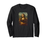 La Gioconda Monalisa di Leonardo Davinci Maglia a Manica
