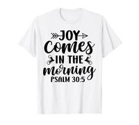 La Gioia Arriva al Mattino Uomini e Donne grati grati Maglietta