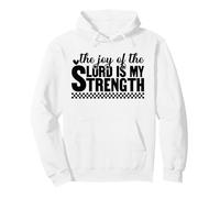 La Gioia del Signore è la mia Forza Uomini e Donne cristiani Felpa con Cappuccio