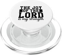La gioia del Signore è la mia forza Uomini e donne cristiani PopSockets PopGrip per MagSafe